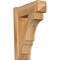 Ekena Millwork Balboa Rough Sawn Arts and Crafts Outlooker, Western Red Cedar, 6"W x 16"D x 20"H OUT06X16X20BOA03RWR - alternate 1